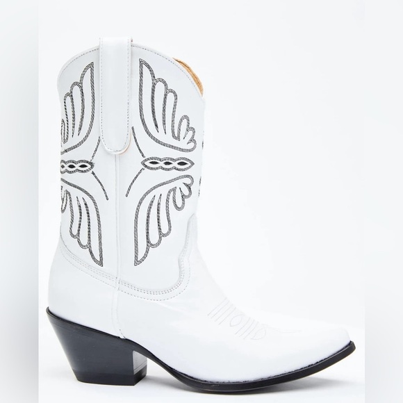 IDYLLWIND Aces White Western Boots size 7.5 - Picture 1 of 15
